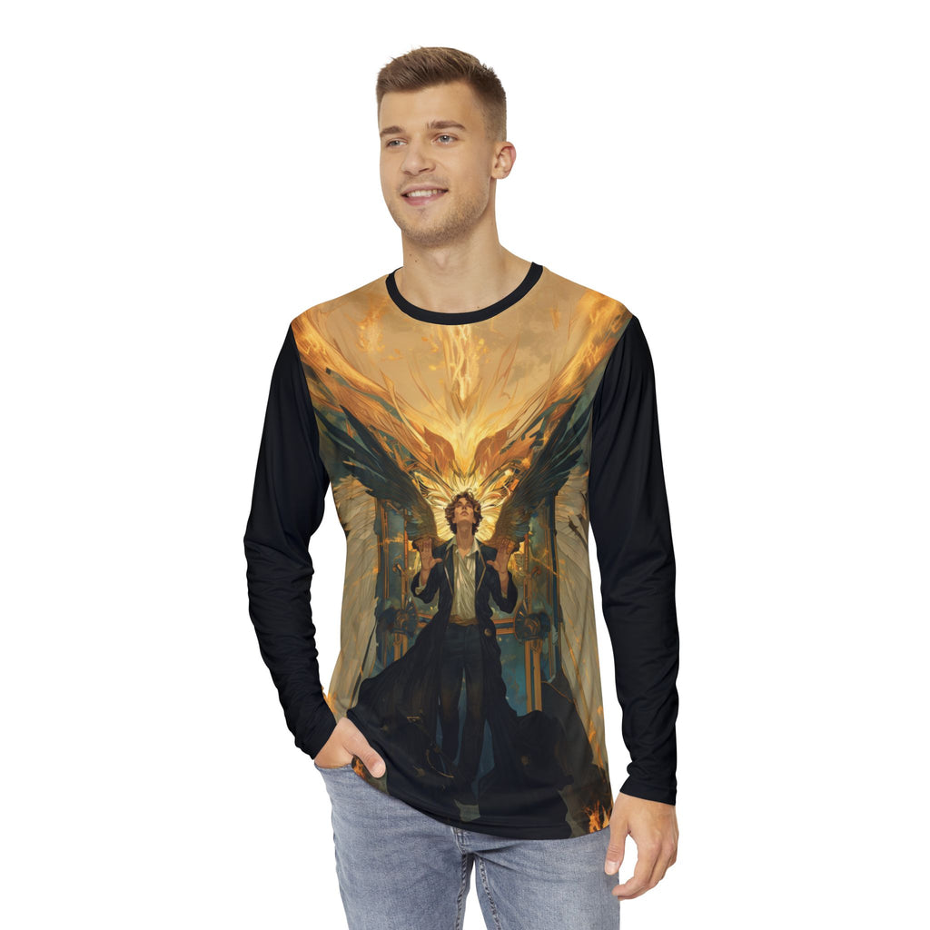 Ascend: Angel of Flame Long Sleeve Shirt