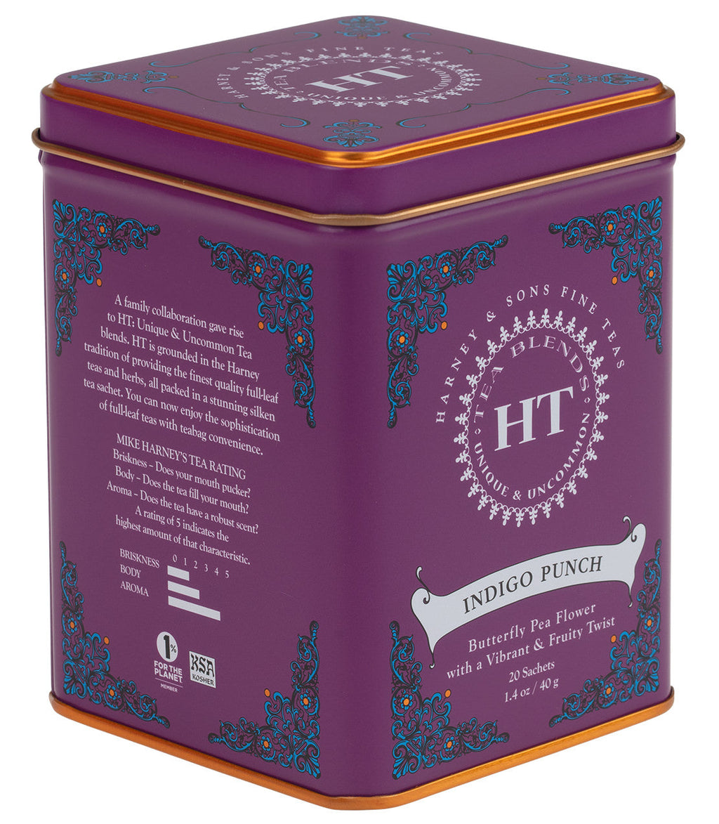 Indigo Punch Tea, HT Tin of 20 Sachets