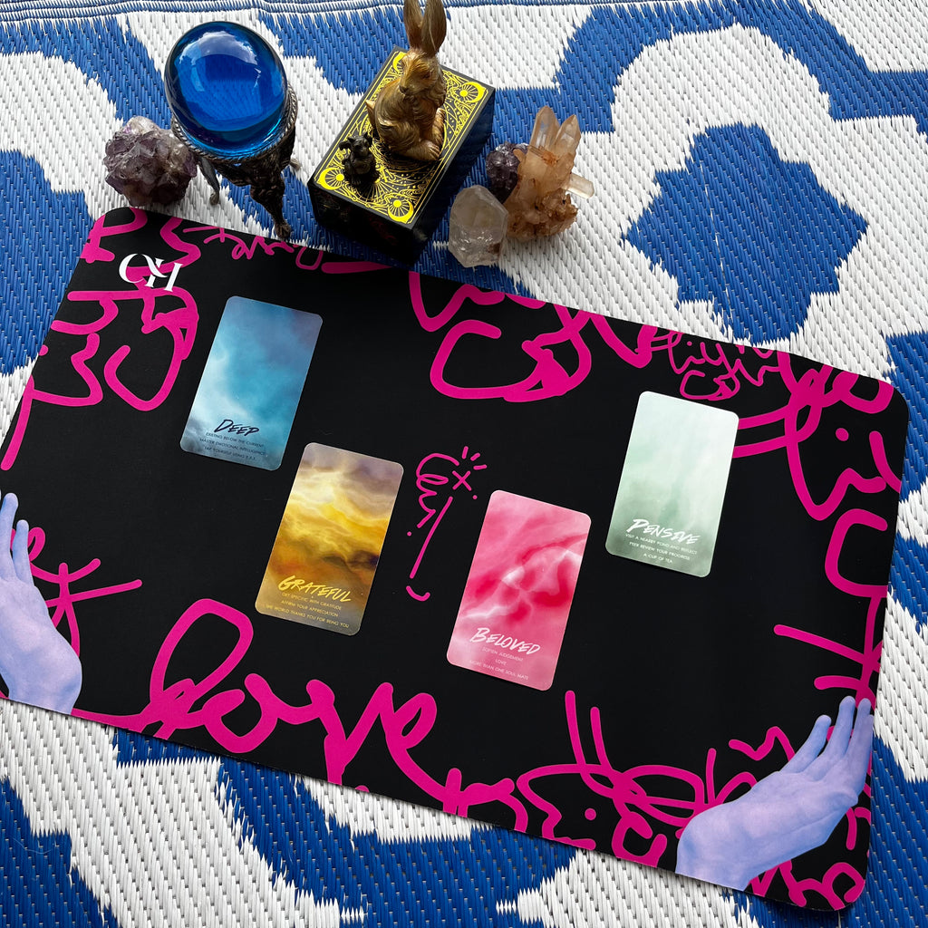 Change Your Mood Oracle Card Reading Playmat