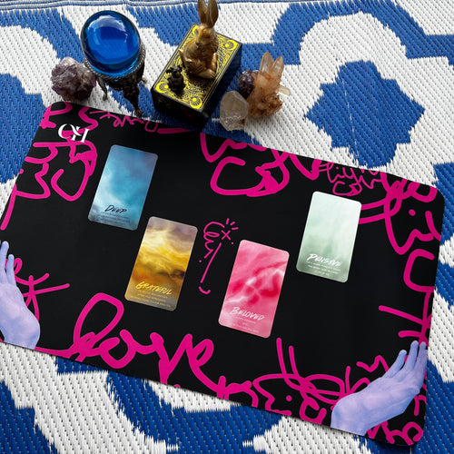 Change Your Mood Oracle Card Reading Playmat