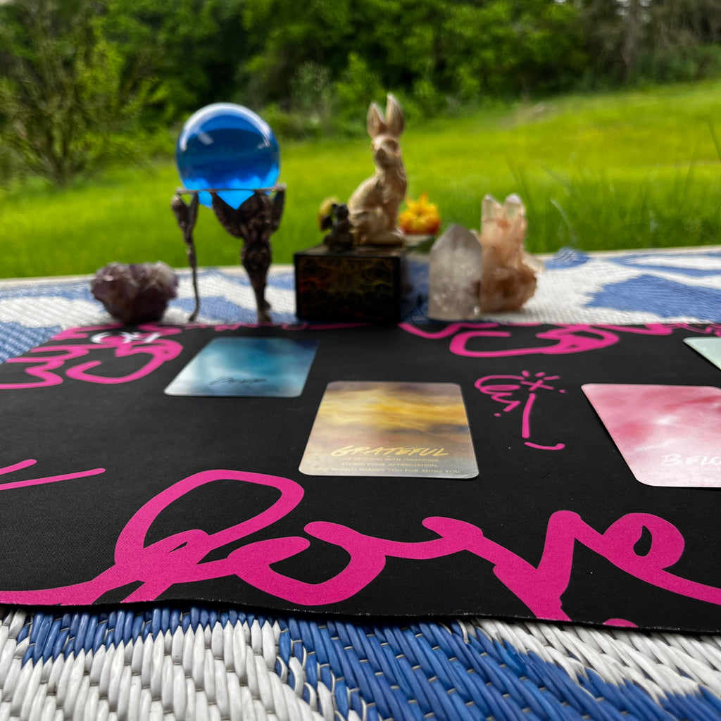 Change Your Mood Oracle Card Reading Playmat