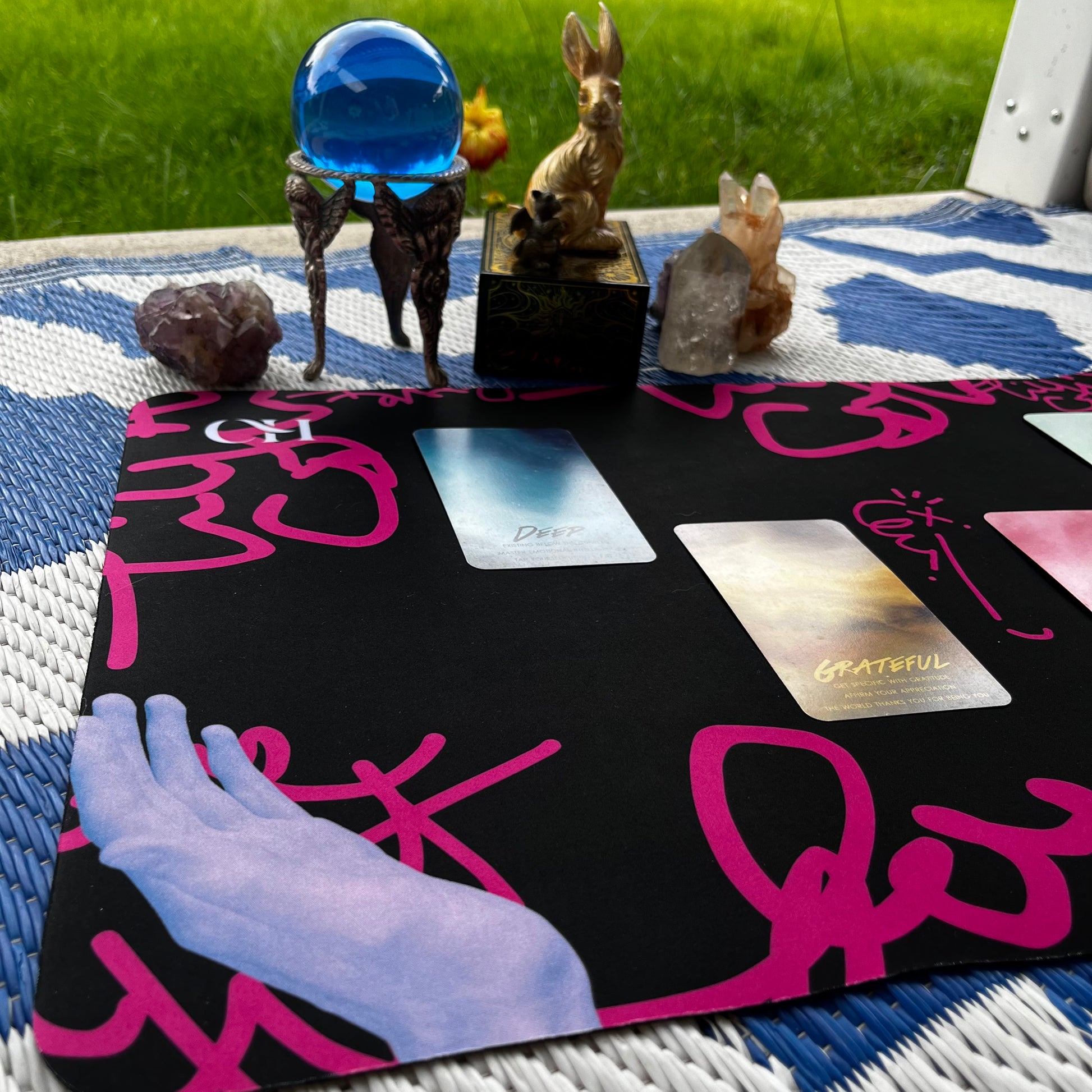Change Your Mood Oracle Card Reading Playmat