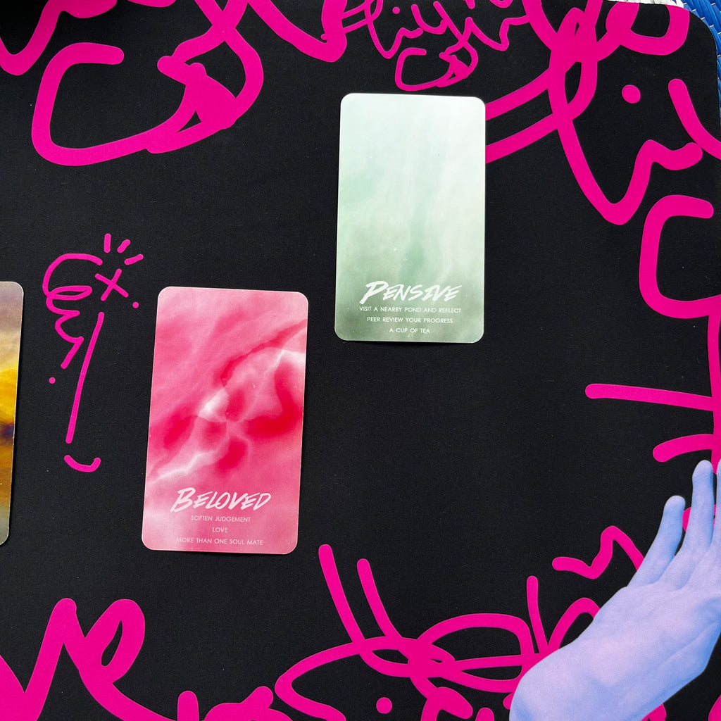 Change Your Mood Oracle Card Reading Playmat