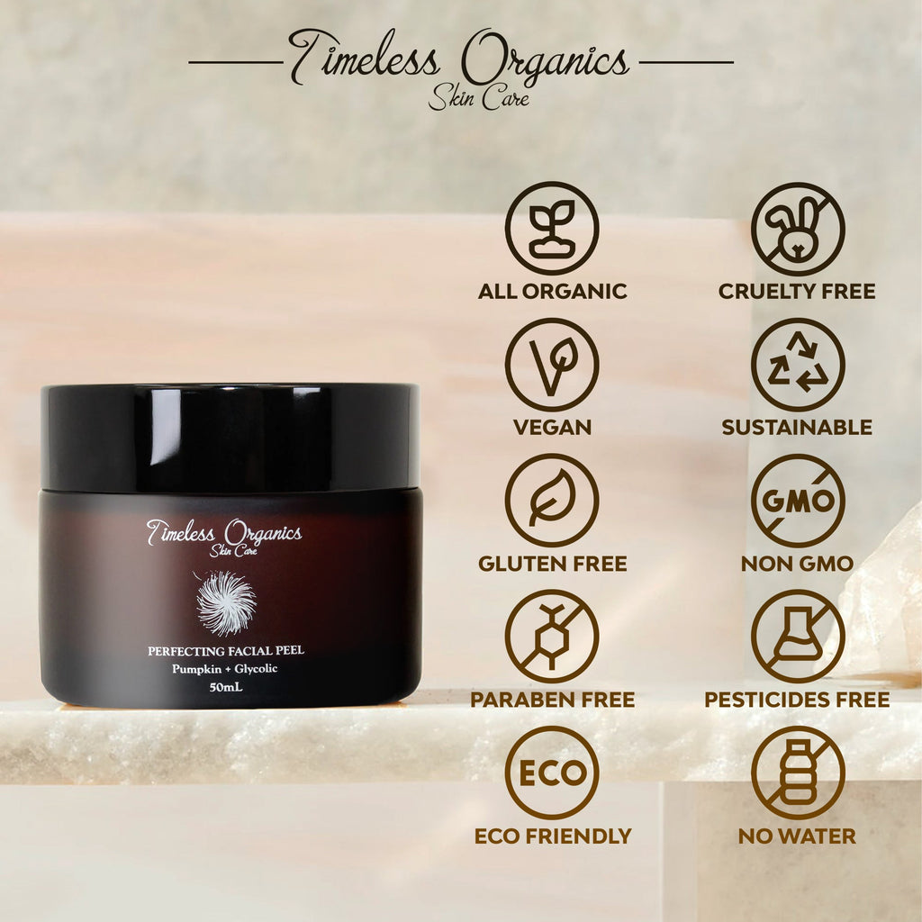 Pumpkin + Glycolic Facial Peel for Boring Skin that Wants to Feel Brilliant