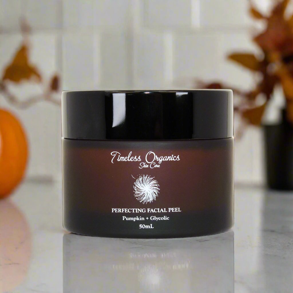 Pumpkin + Glycolic Facial Peel for Boring Skin that Wants to Feel Brilliant