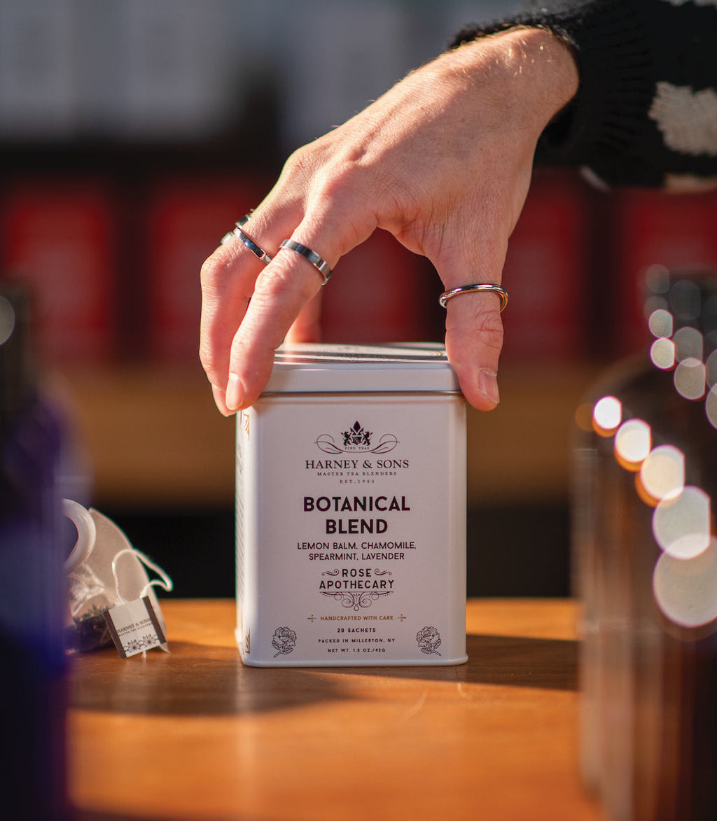 Rose Apothecary Inspired Botanical Blend Tea, Tin of 20 Sachets