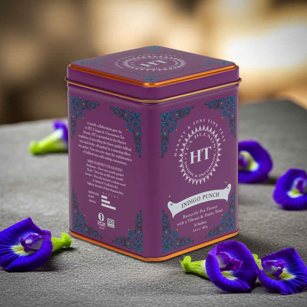 Indigo Punch Tea, HT Tin of 20 Sachets