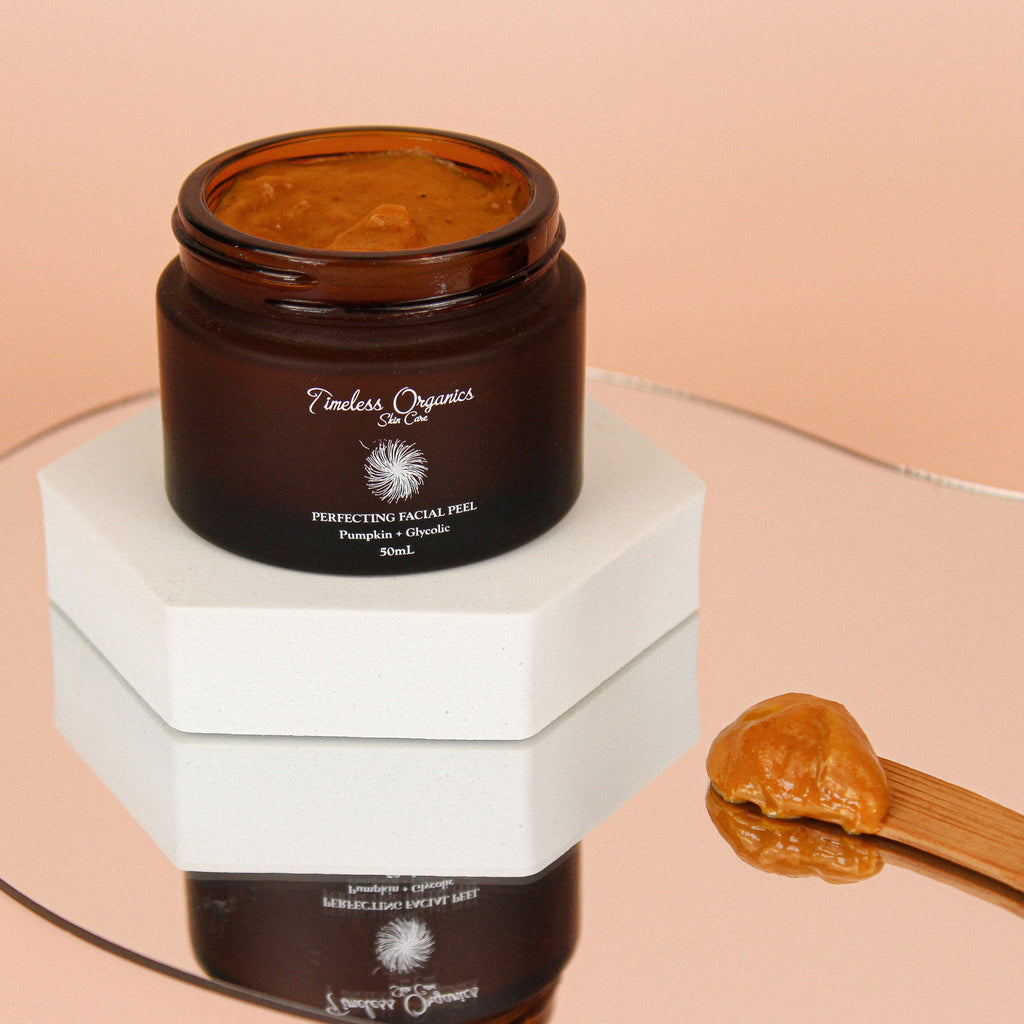 Pumpkin + Glycolic Facial Peel for Boring Skin that Wants to Feel Brilliant